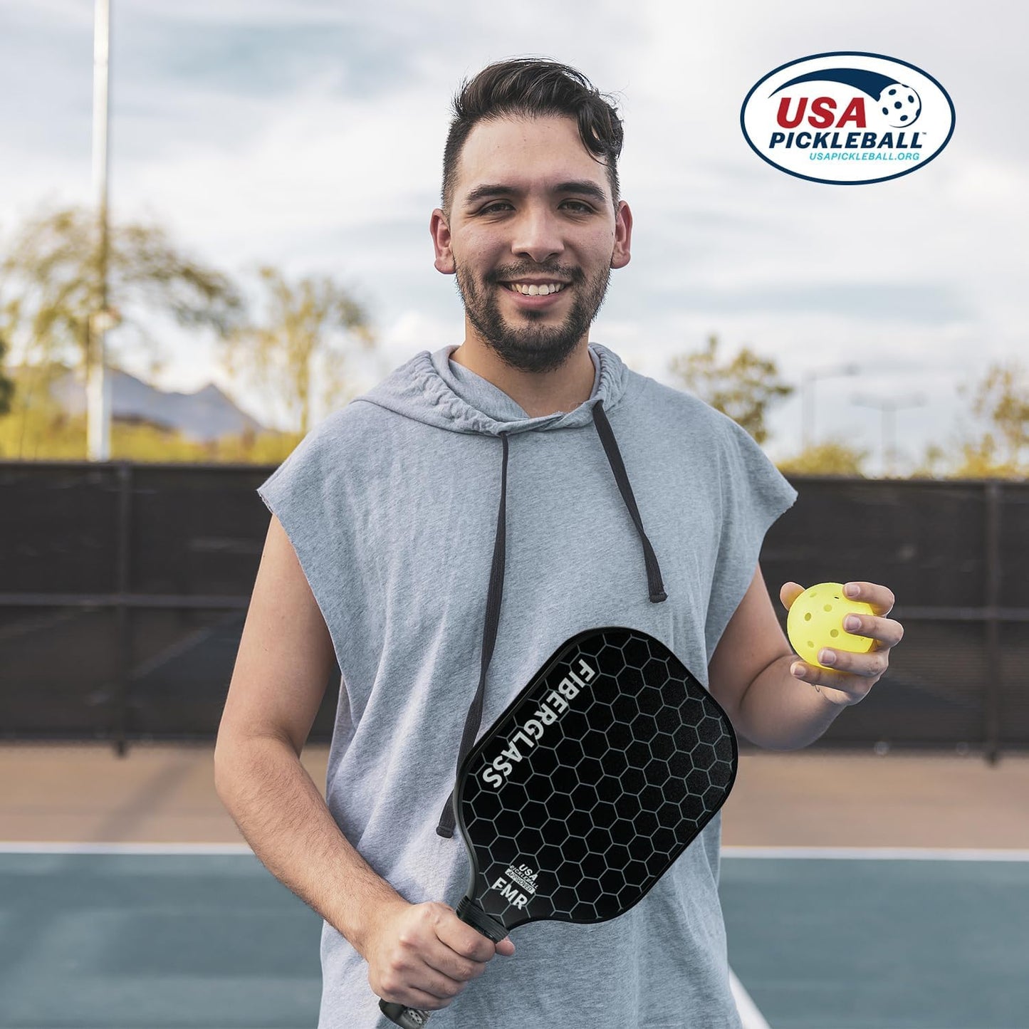 Pickleball Paddles Set of 2/4 - USAPA Approved