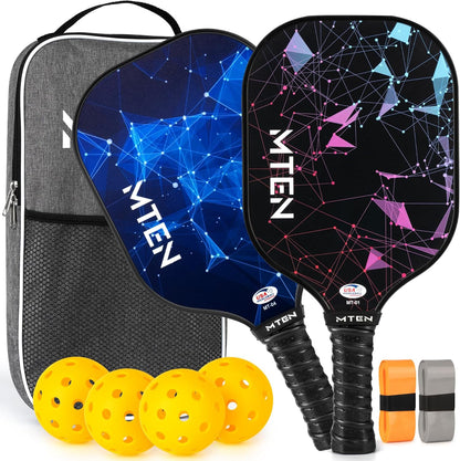 Pickleball Paddles Set of 2/4 - USAPA Approved