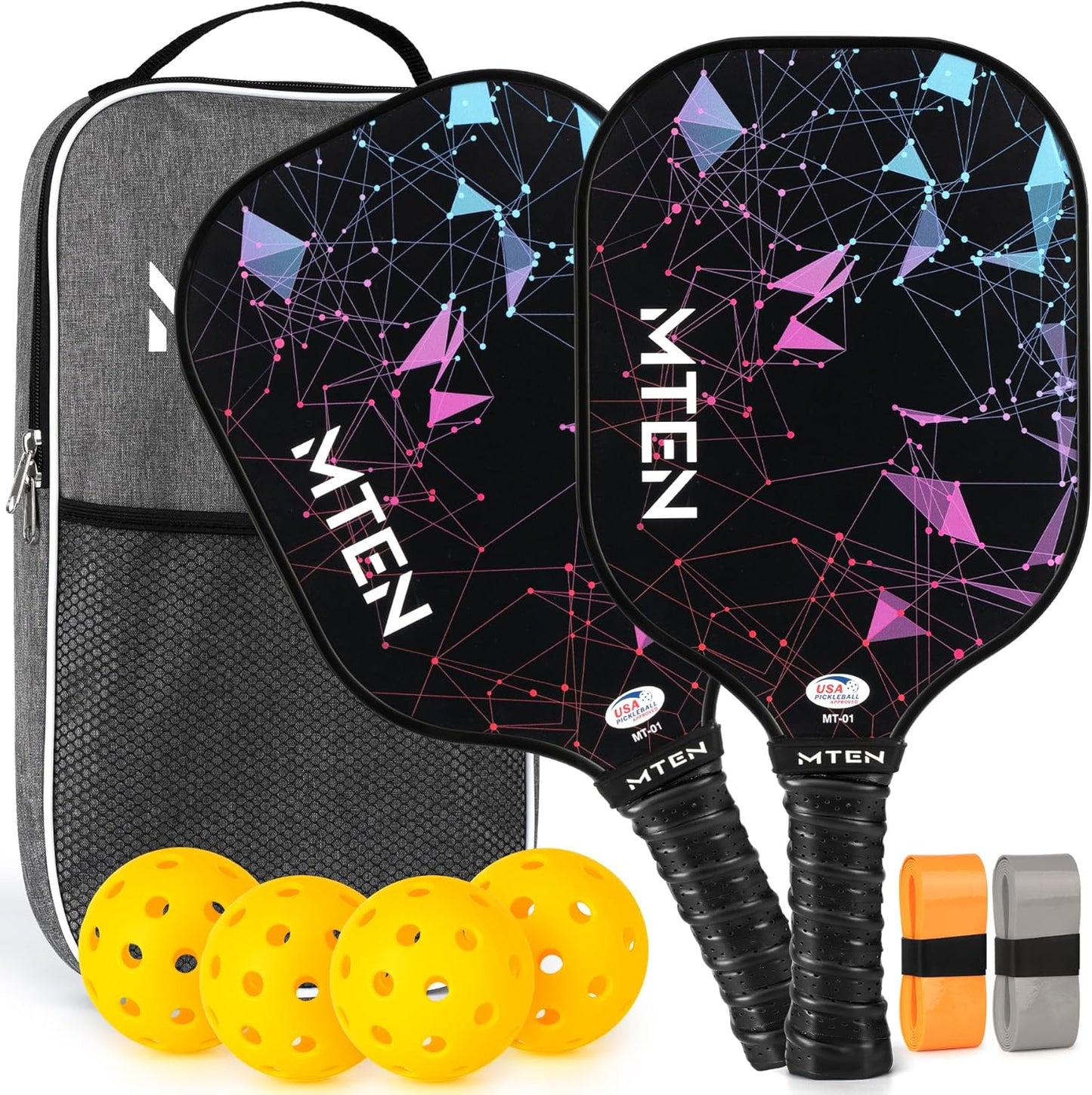 Pickleball Paddles Set of 2/4 - USAPA Approved