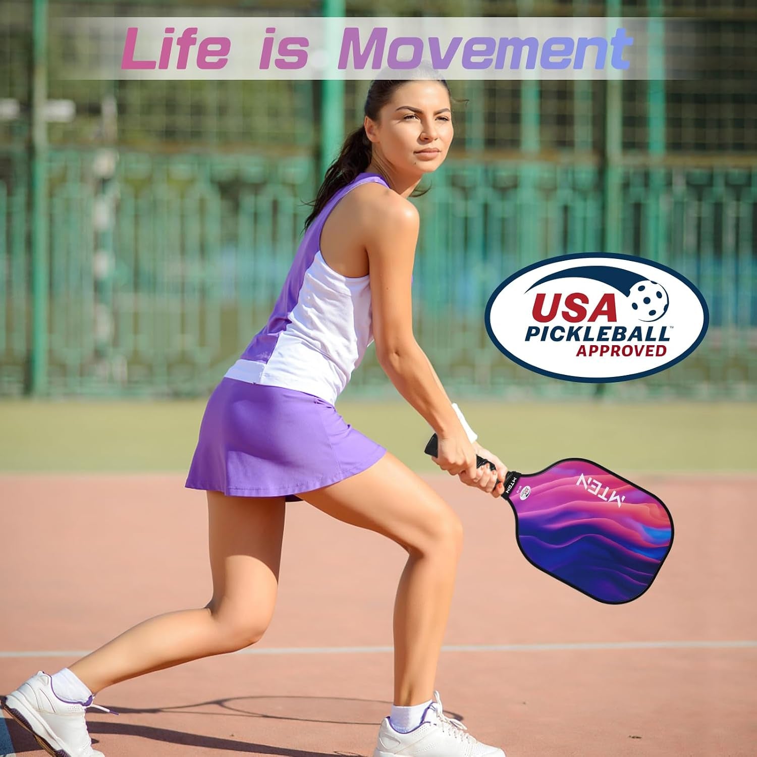 Pickleball Paddles Set of 2/4 - USAPA Approved