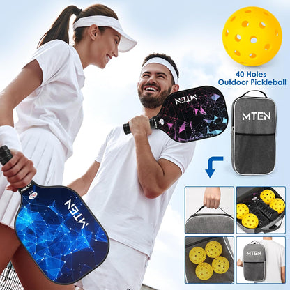 Pickleball Paddles Set of 2/4 - USAPA Approved
