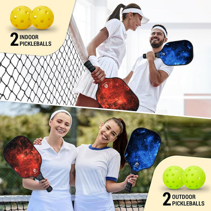 Pickleball Paddles Set of 2/4 - USAPA Approved