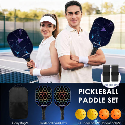 Pickleball Paddles Set of 2/4 - USAPA Approved