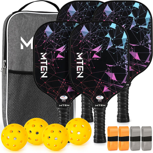 Pickleball Paddles Set of 2/4 - USAPA Approved