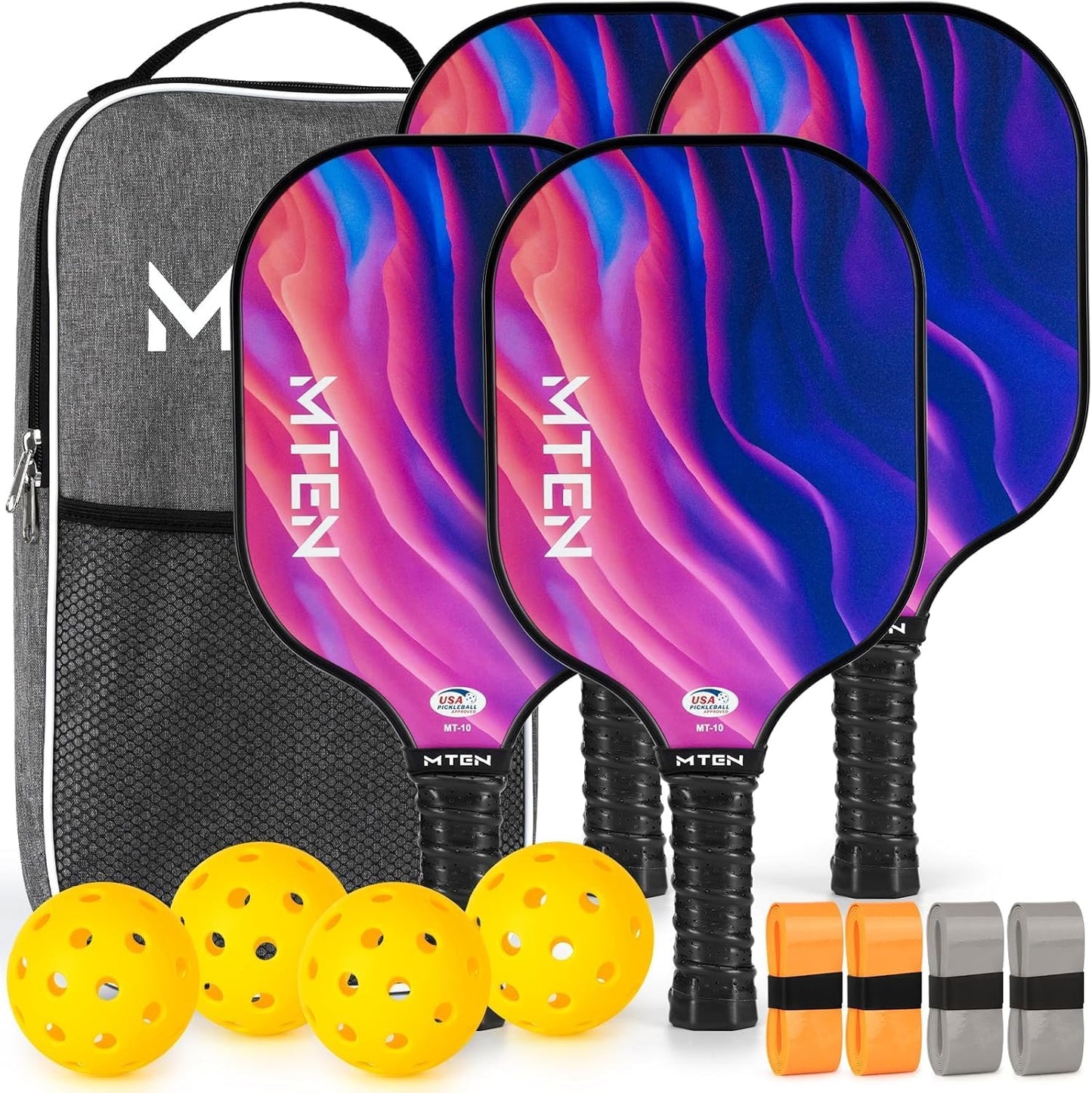 Pickleball Paddles Set of 2/4 - USAPA Approved