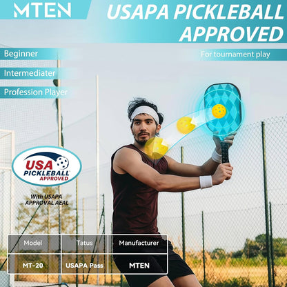 Pickleball Paddles Set of 2/4 - USAPA Approved