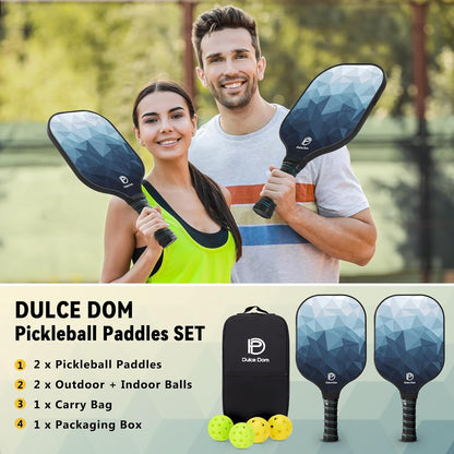 Pickleball Paddles Set of 2/4 - USAPA Approved