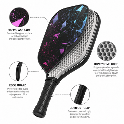 Pickleball Paddles 4 Set 2 Set Pickleball Racket