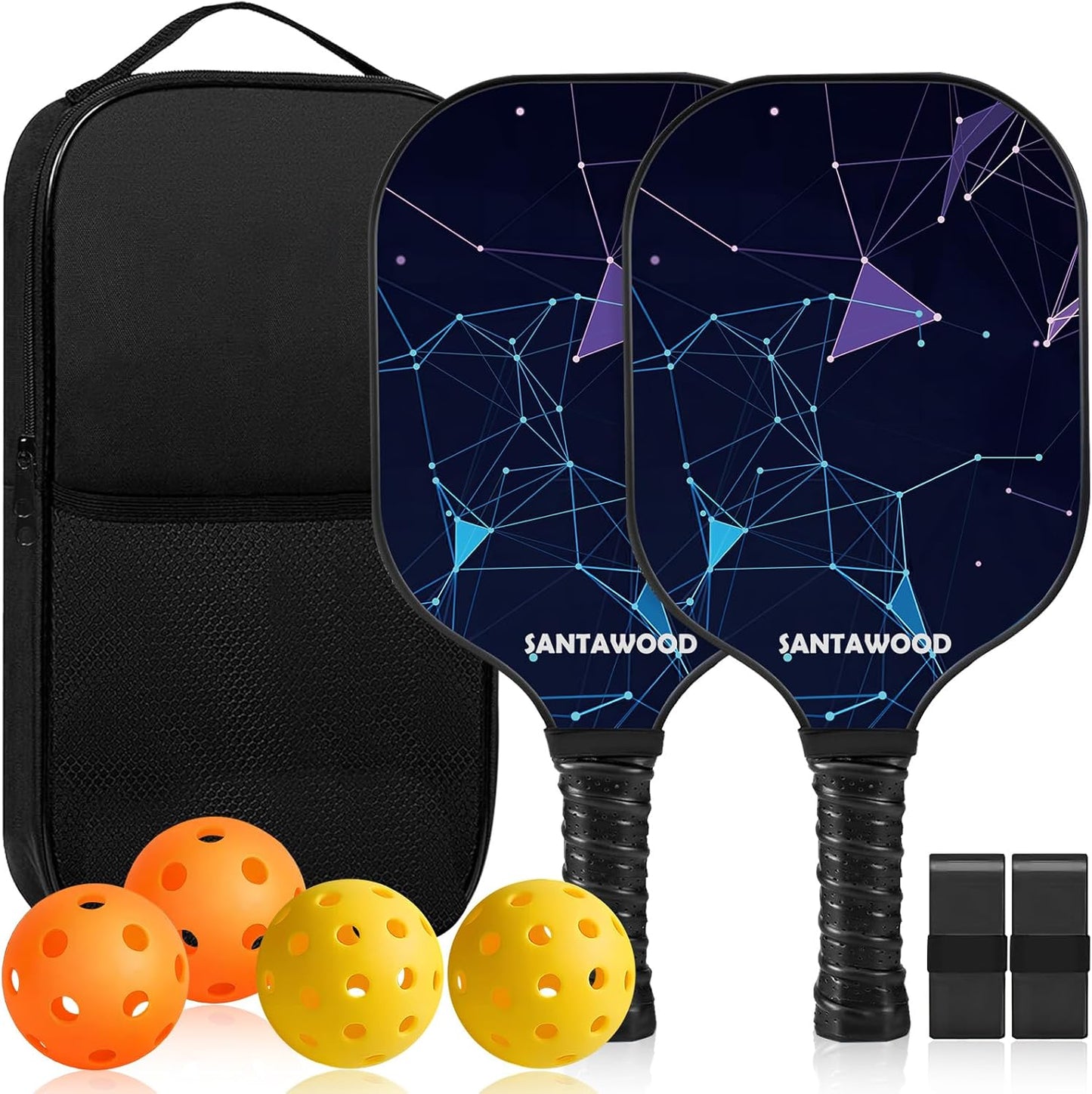 Pickleball Paddles Set of 2/4 - USAPA Approved