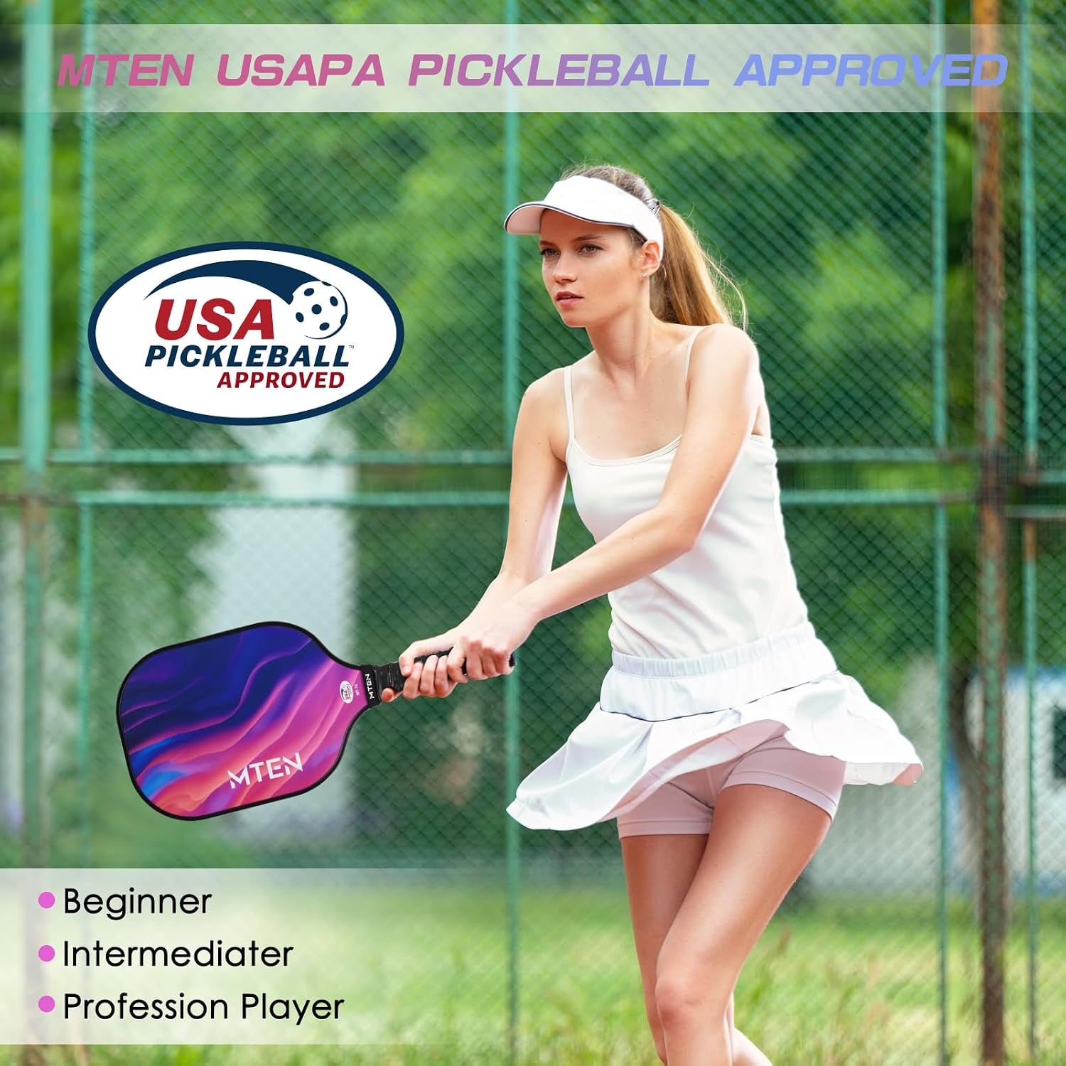 Pickleball Paddles Set of 2/4 - USAPA Approved