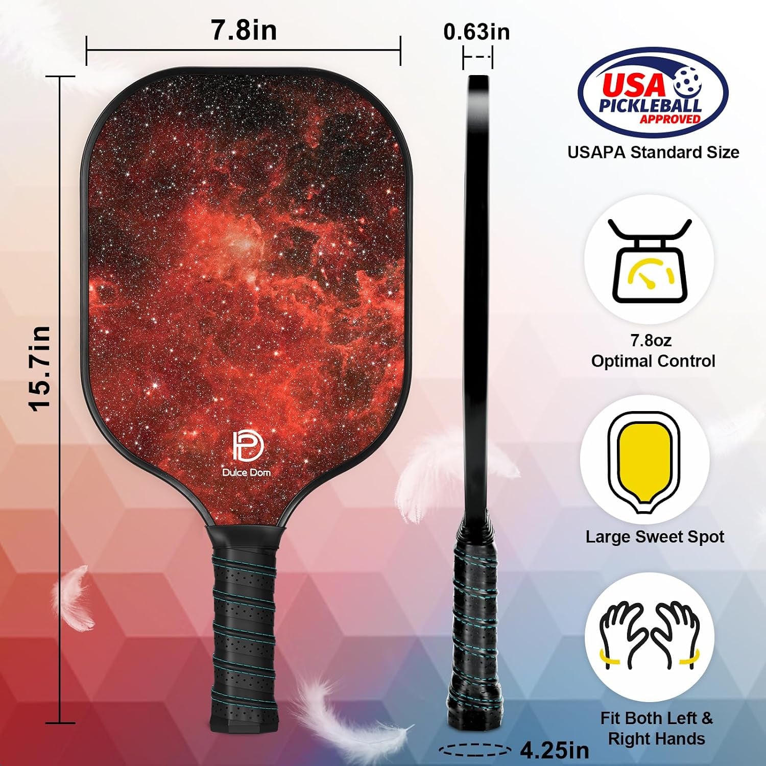 Pickleball Paddles Set of 2/4 - USAPA Approved