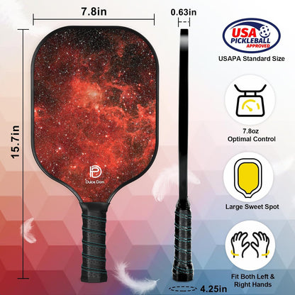 Pickleball Paddles Set of 2/4 - USAPA Approved