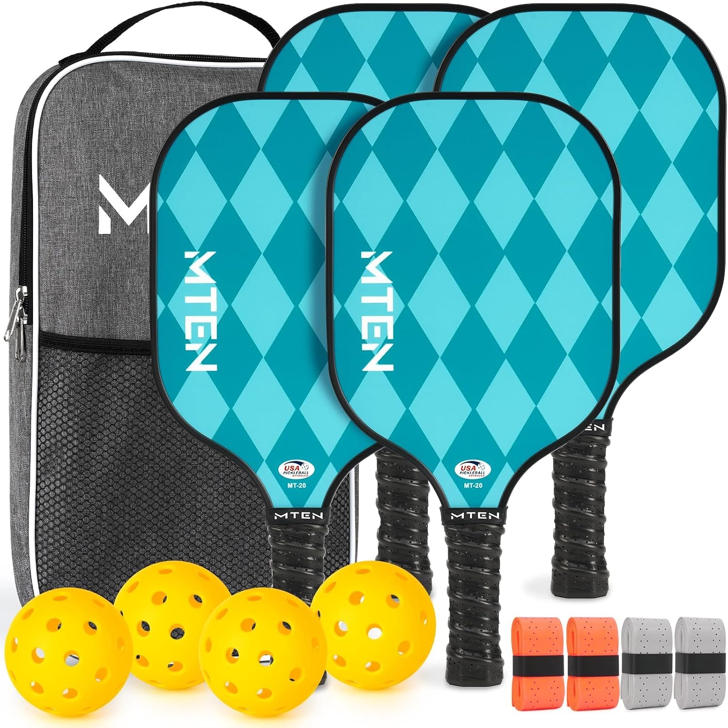 Pickleball Paddles Set of 2/4 - USAPA Approved