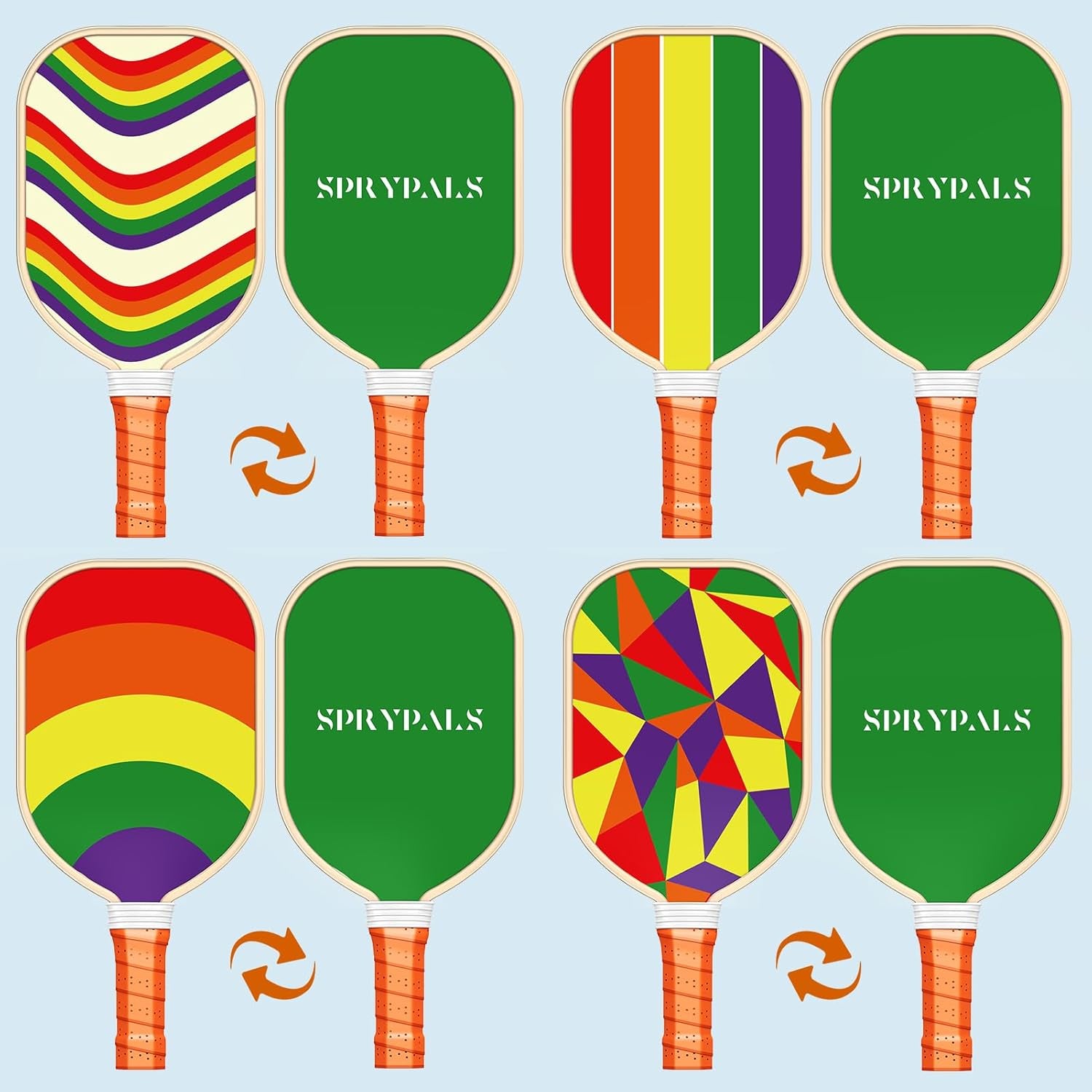 Pickleball Paddles Set of 2/4 - USAPA Approved