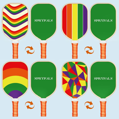 Pickleball Paddles Set of 2/4 - USAPA Approved
